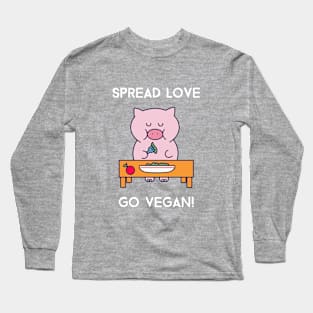 Spread Love Go Vegan Long Sleeve T-Shirt